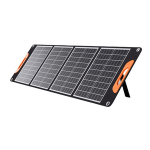 18V/20V Portable Solar Panel Kit Folding Solar Charger for 12v Batteries/Power Station  LiFePo4 RV Camping Trailer Car Marine