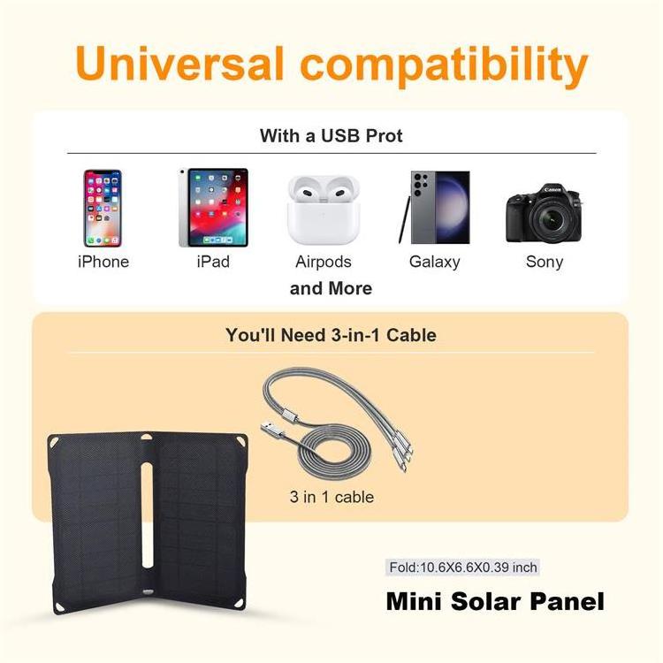 WTL Monocrystalline 100W 400W 500W 550W 700W 1000W Price Paneles Solares Kits System Portable Foldable Flex Flexible Solar Panel