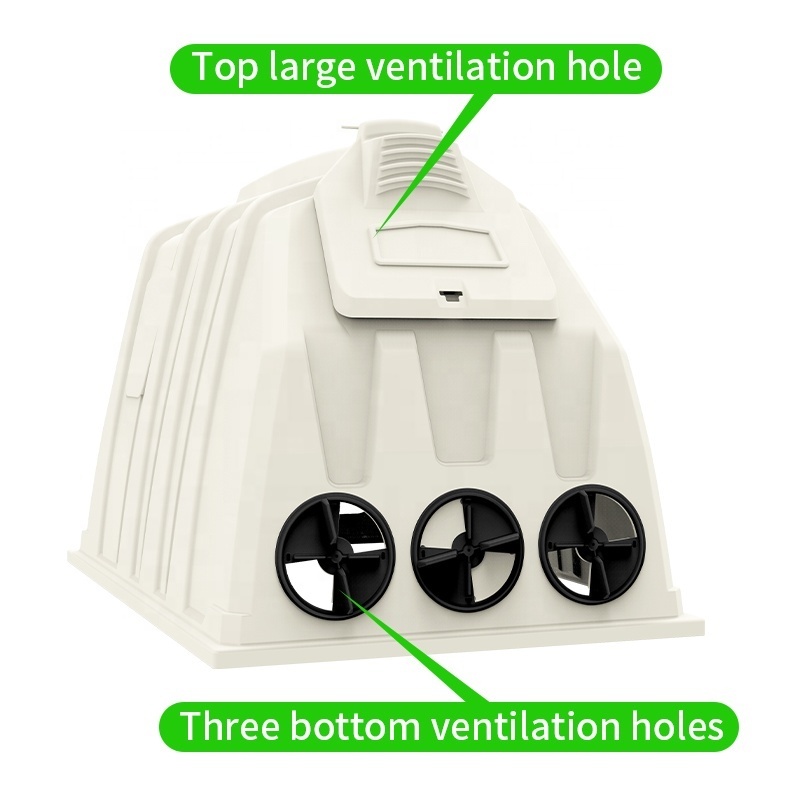 Hot Sales Cattle Equipment Calves Hutch Fence Polyethylene 219*150.8*145cm Calf Hutch