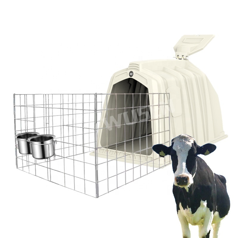 New design hot selling Pasture Individual Calves for Cattle Cow Farm House Calf Hutch