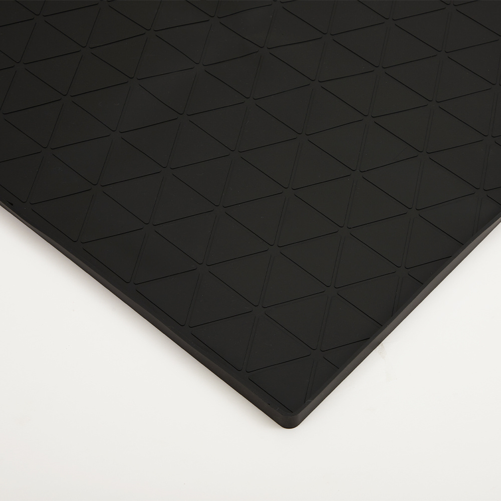 Bpa Free Silicone kitchen mat easy clean and drain silicone under sink mat silicone under cabinet liner mat