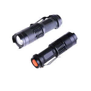 Rechargeable Zoomable Mini Torch,Focus adjustable Mini Led tactical flashlight with clip