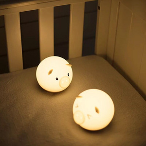 pig induction energy-saving led night light baby feeding bedroom eye protection night light