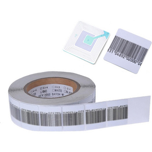 Supermarket Shop Security Guard Clothing Anti Theft 8.2 mhz 4*4 Rf Label Eas Label