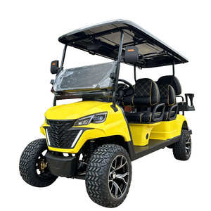 Chinese 72v Electric Golf Cart 4 Seater 7kw Lithium Off Road Golf Cart Hunting Golf Buggy