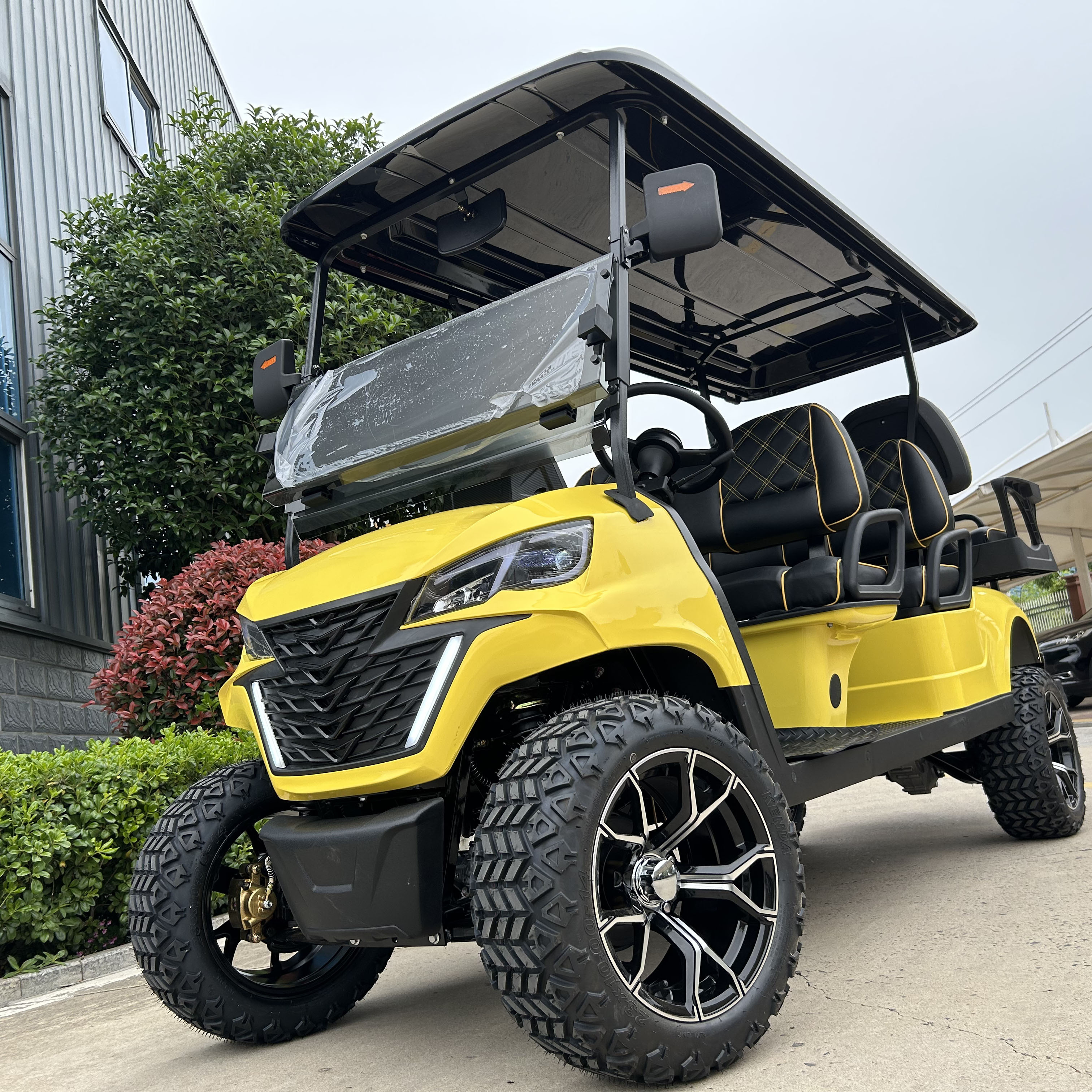 Chinese 72v Electric Golf Cart 4 Seater 7kw Lithium Off Road Golf Cart Hunting Golf Buggy