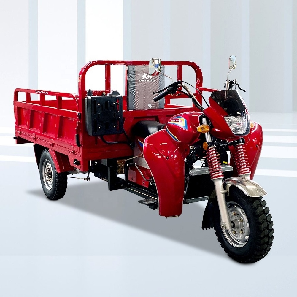 600KG Loading 3 Wheel Motorcycle 200cc Tricycle Cargo Motorcycle 65km/h Three Wheel Cargo Motorcycle