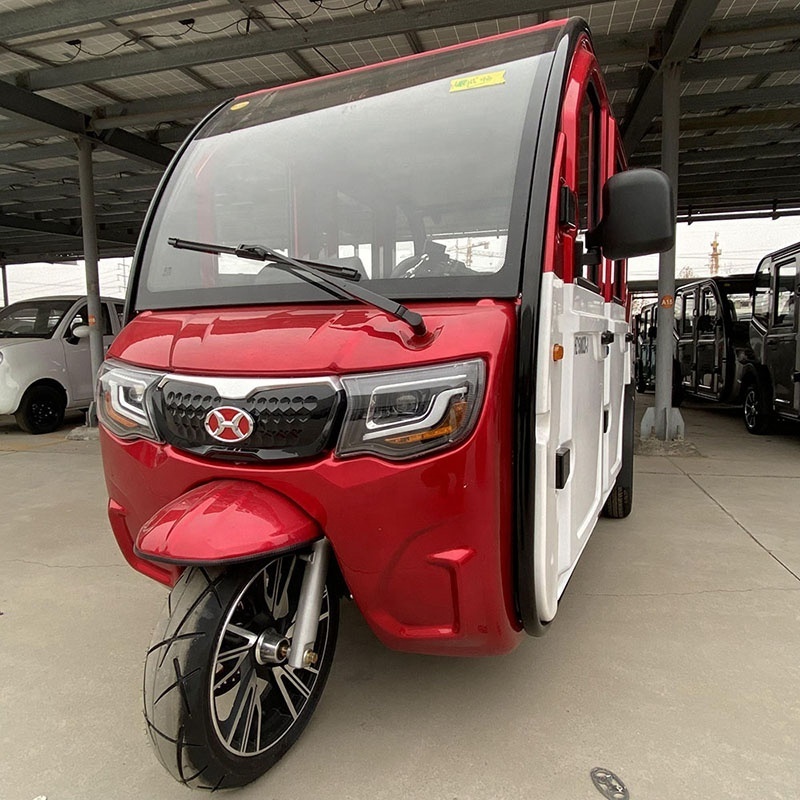 EEC Certificate Electric Tricycle Adult 60V Closed Enclosed Electric Vehicle 3 Wheel Enclosed E Car Bike Enclosed