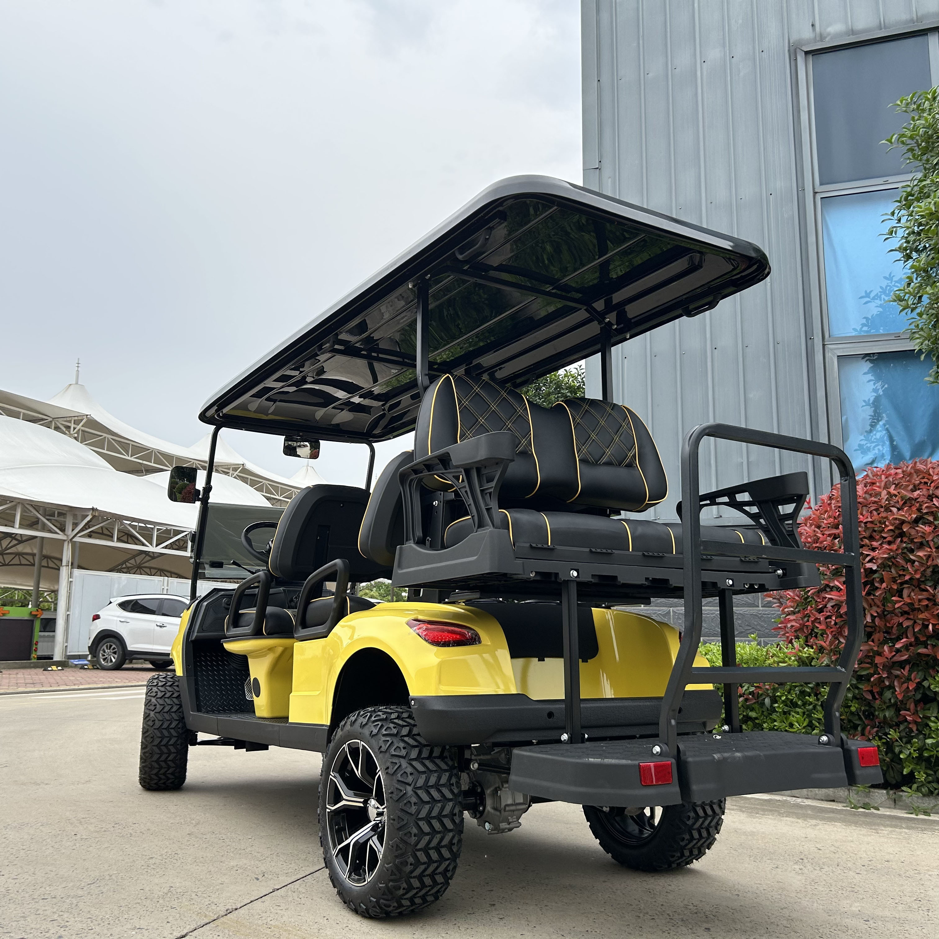 Chinese 72v Electric Golf Cart 4 Seater 7kw Lithium Off Road Golf Cart Hunting Golf Buggy