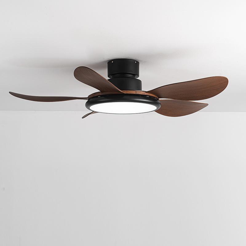 Best Price American Retro Fan Light Variable Frequency LED Ceiling Fan with Light and Remote Home Use