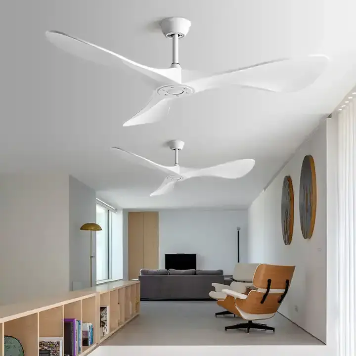 Cheapest Modern Nordic 52 Inch 3 Blades Retro Household Remote Control Mute Bldc Ceiling Fan