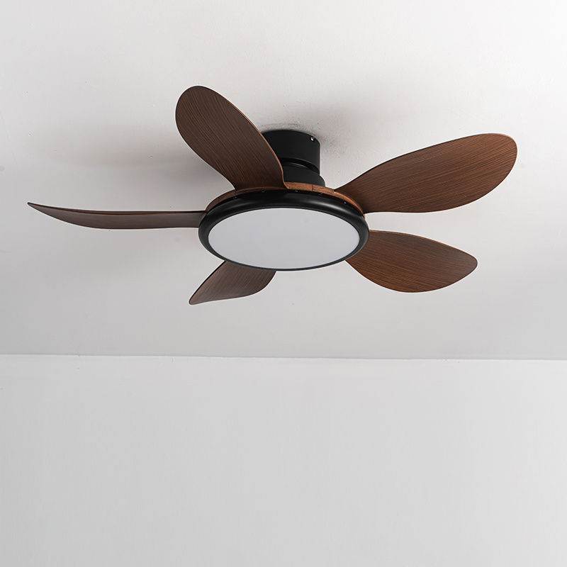 Best Price American Retro Fan Light Variable Frequency LED Ceiling Fan with Light and Remote Home Use