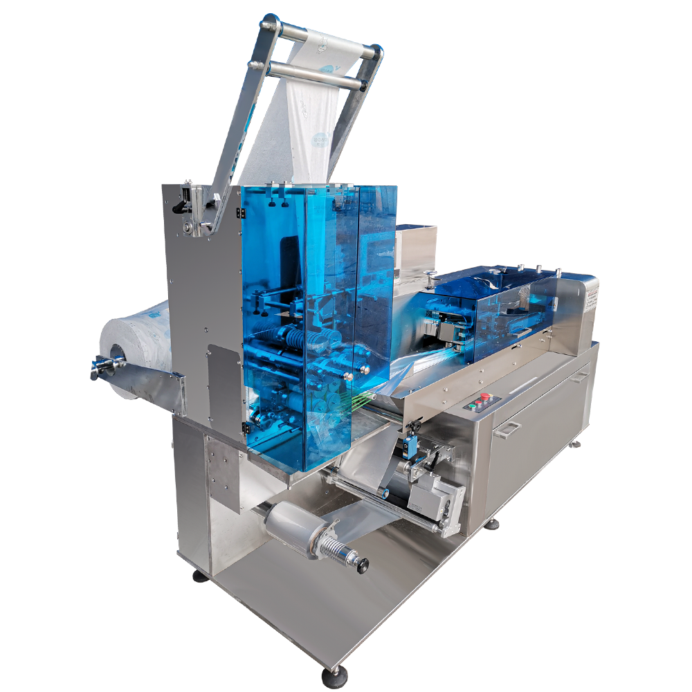 Good quality factory directly sale manufacturing single wet wipes making machine