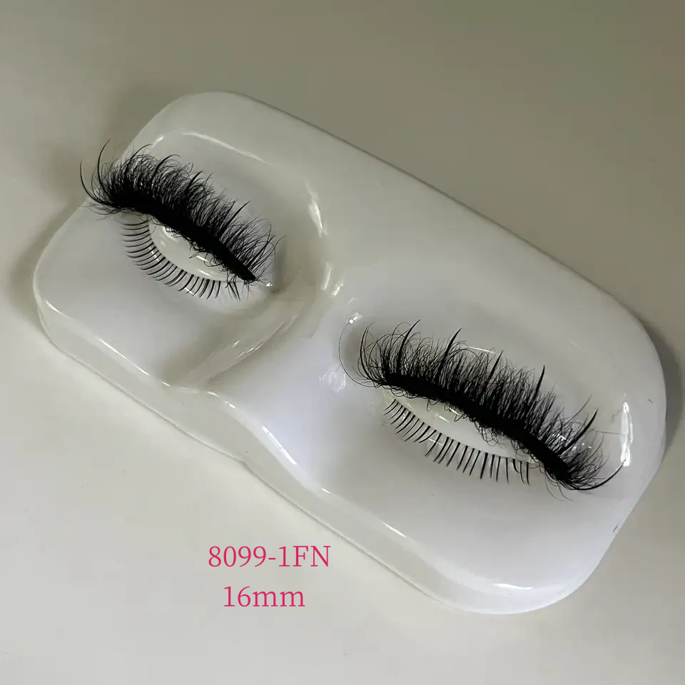 Popular Mink Strip Lashes With Spike Look Like Eyelash Extensions 15mm - 30mm 3D Mink Lashes Wholesale Eyelashes Vendors