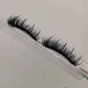 Popular Mink Strip Lashes With Spike Look Like Eyelash Extensions 15mm - 30mm 3D Mink Lashes Wholesale Eyelashes Vendors