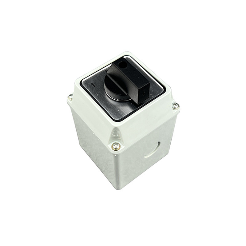 LW28-20A 1-0-2 waterproofgrey outdoor IP65 waterproof isolator switch /lw26 20 cam switch rotary