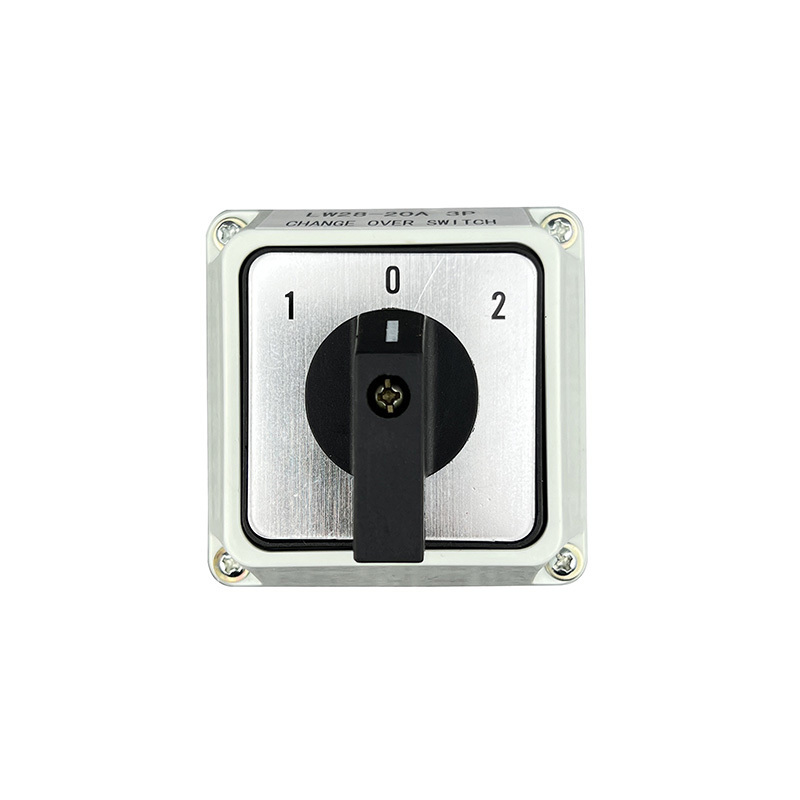 LW28-20A 1-0-2 waterproofgrey outdoor IP65 waterproof isolator switch /lw26 20 cam switch rotary