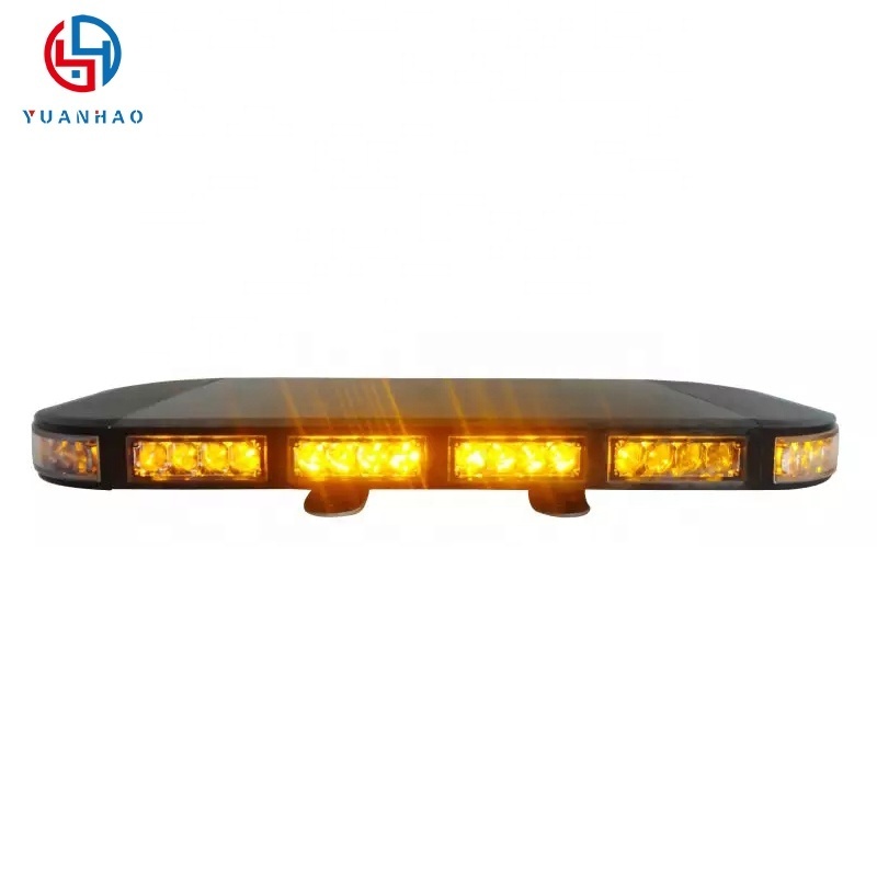 YUANHAO 0.7M High Visibility Emergency Safety Warning light LED Roof Top Strobe Lights 1W LED warning lightbar with magnet base