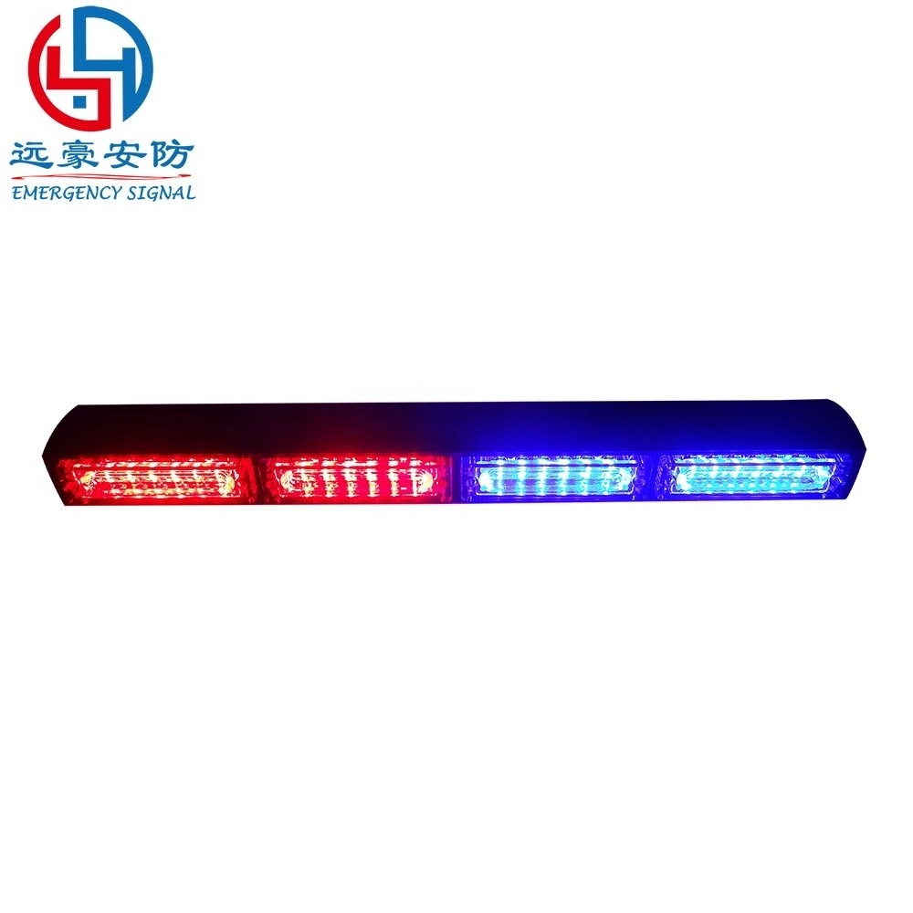 12-24v Traffic Advisor Directional Flashing Safety Light Bar emergency led light bar led emergency hazard warning strobe lights