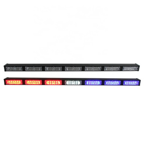 48 inch traffic advisor light bar 3 watt high power led warning light bar Dual color directional emergency light bar amber