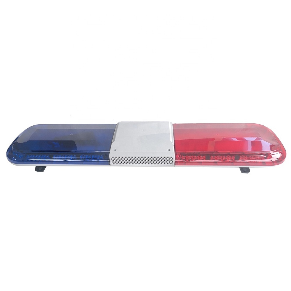 2022 new style emergency car red blue lightbar high power 1-3 watt LED light bar fire truck waterproof multi color light bar