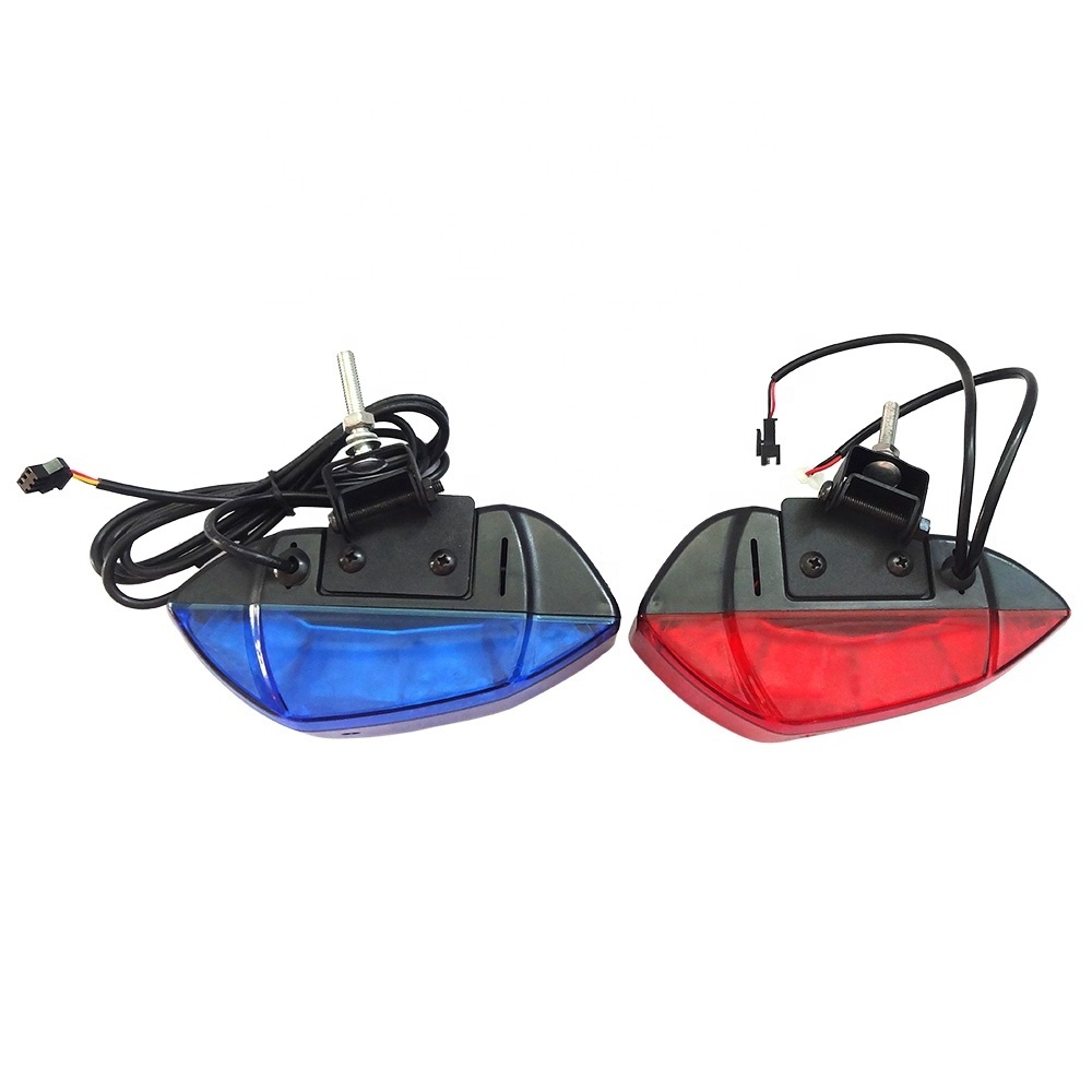 YUANHAO 12 volt led lights motorcycles high power 1W red blue motorcycle safety light emergency motorcycle front warning light