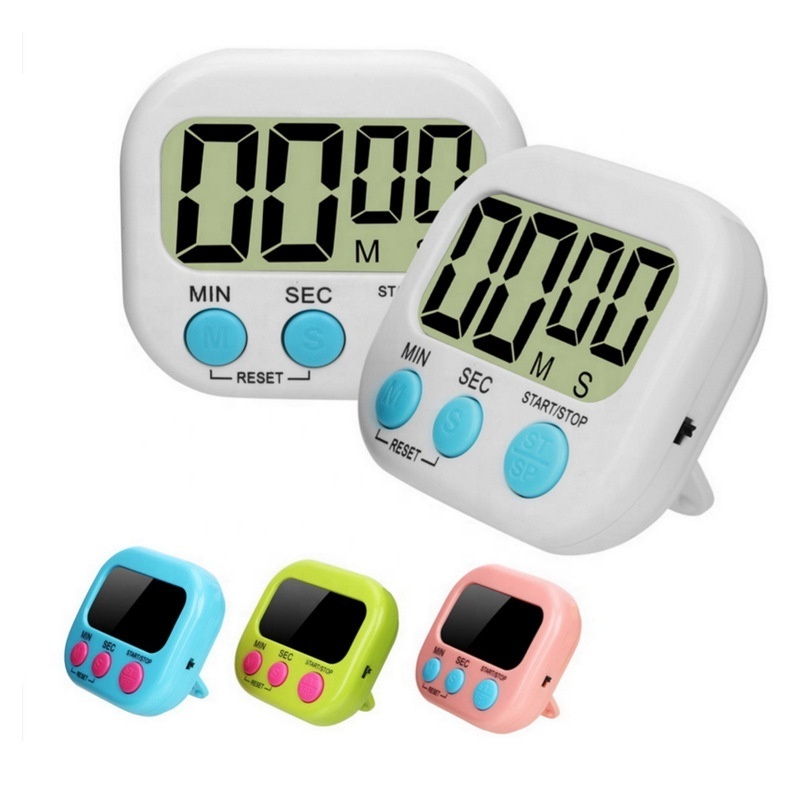 Private Label Digital Delay Timer With Magnetic Backing Kitchen Timer For Coffee Cooking Baking GYM