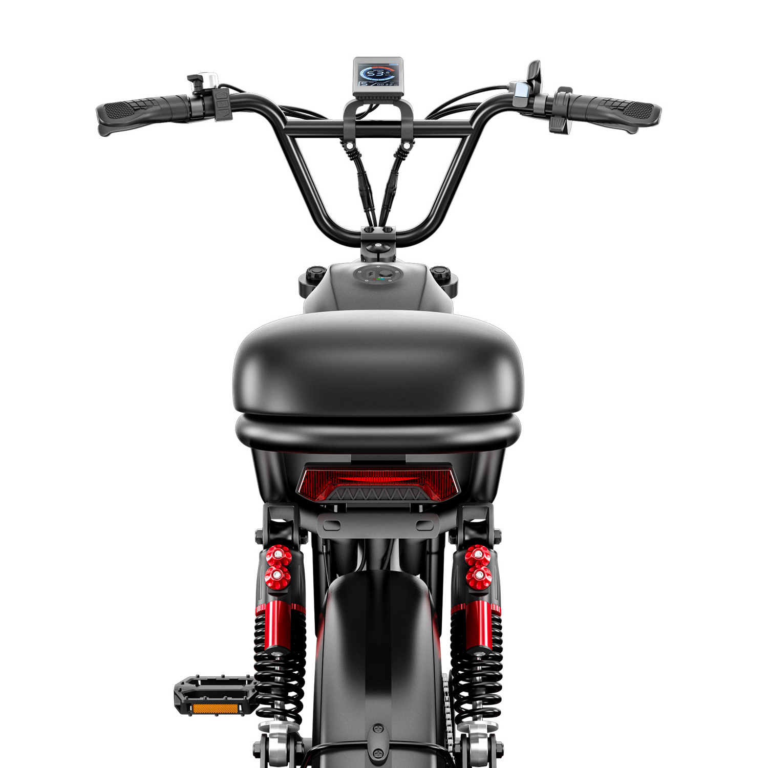 2 Seats Full Suspension 1000W Chopper Ebike 20*4inch Motorcycle Fat Tire USA Warehouse Electric Bikes