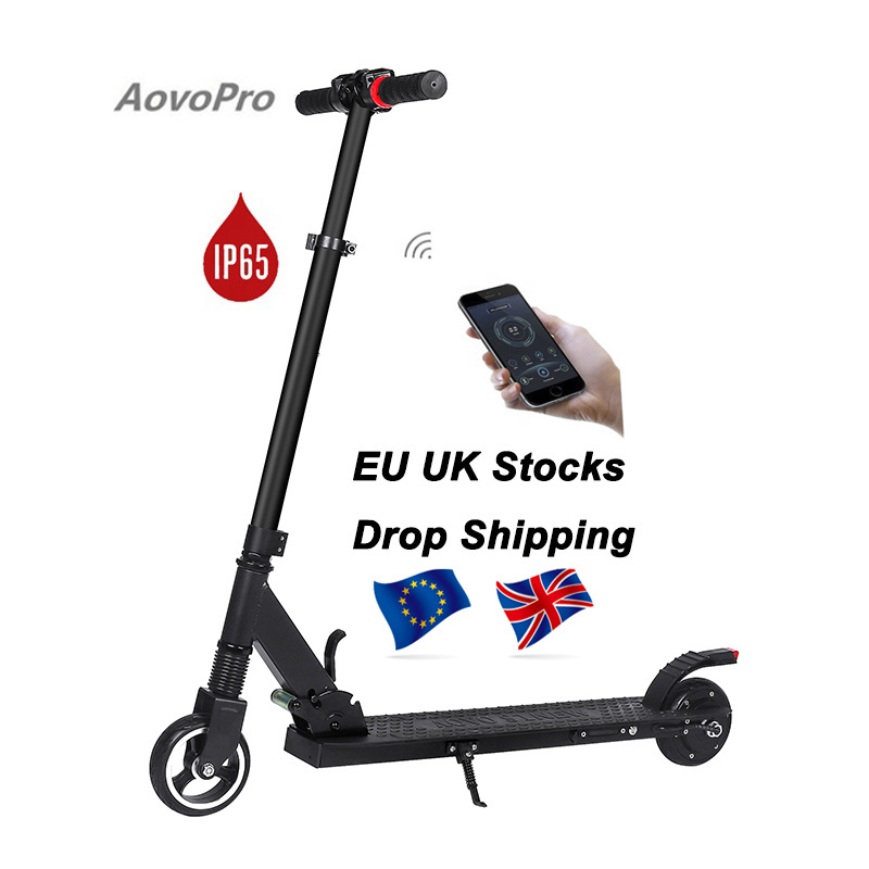 Aovo pro ESMINI EU UK Warehouse 250W cheap Electric Scooters adult kids portable kick scooter