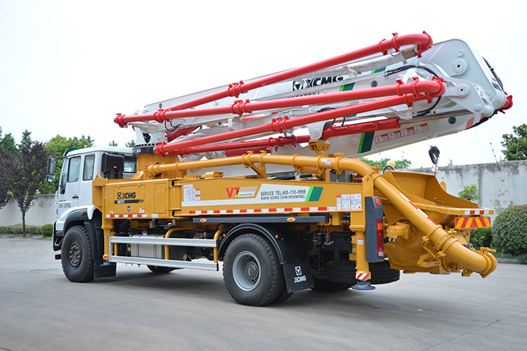 XCMG HB37K Used Truck-mounted Concrete Pump 37 M Height China Brand Diesel Concrete Pump Truck Machine