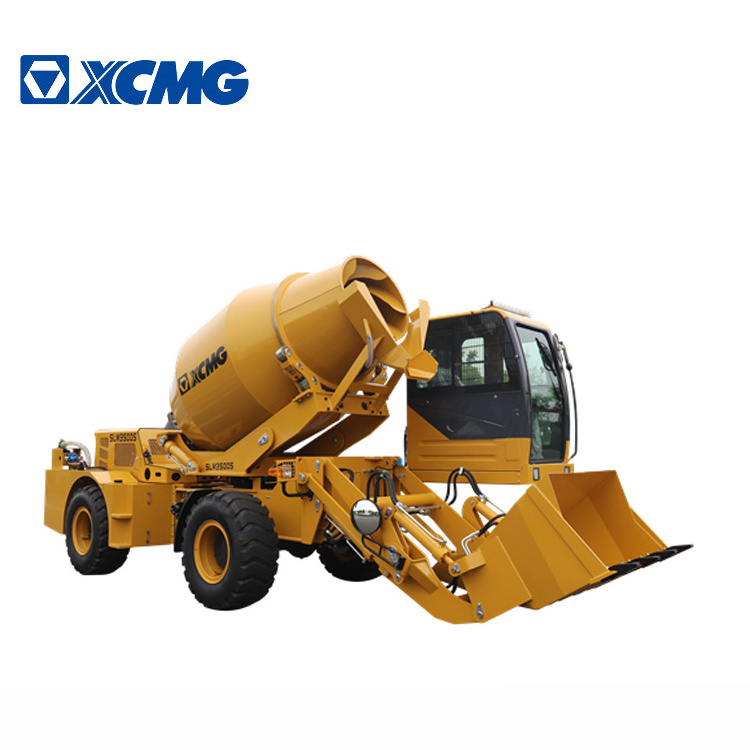 XCMG Official SLM3500S New Mobile Self feeding Concrete Mixer Trucks Small Self-loading Concrete Mixer Truck