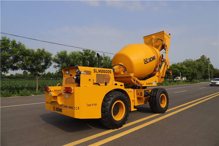 XCMG Official Diesel Concrete Mixer Truck Hydraulic Self Loading Mobile Portable Concrete Mixer for Sale