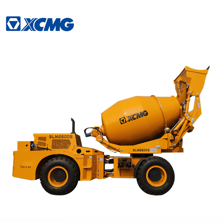 XCMG Official Diesel Concrete Mixer Truck Hydraulic Self Loading Mobile Portable Concrete Mixer for Sale