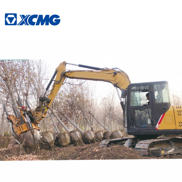 XCMG Official Skid Steer Wheel Loader Tree Spade Digger Removal Moving Machine