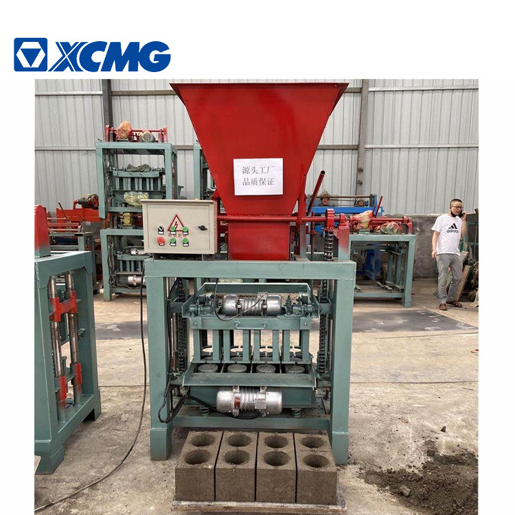 XCMG official XZ35B concrete brick machine manual concrete hollow block mold