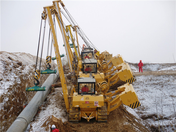 XCMG Manufacturer XZD90 90 Ton Diesel Pipeline Tracked Pipelayer with Side Boom