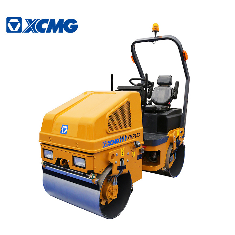 XCMG Official Hot Sale Mini Road Roller Compactor XMR153 Small Tandem Roller for Sale