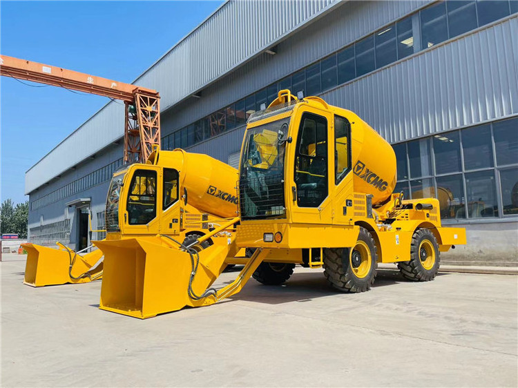 XCMG official SLM4000I 4m3 self loading concrete mixer price in Nigeria Ethiopia Ghana