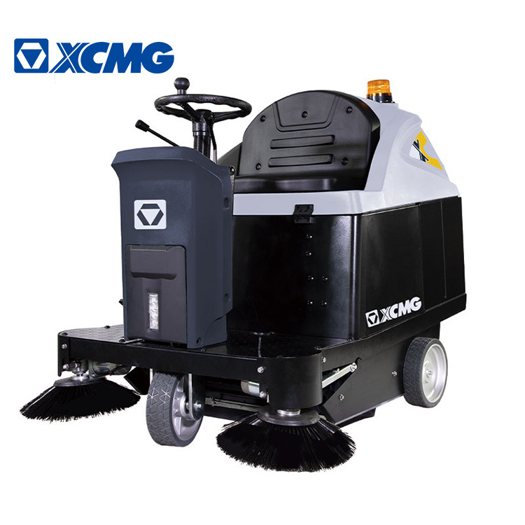 XCMG Official XGHD100 Ride On Battery Road Sweeper Commercial Floor Sweeper