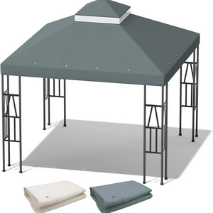 Hot Selling Sun Shade Waterproof Aluminium Pavilion Garden Gazebos Outdoor Awning Pergola Hardtop Gazebo