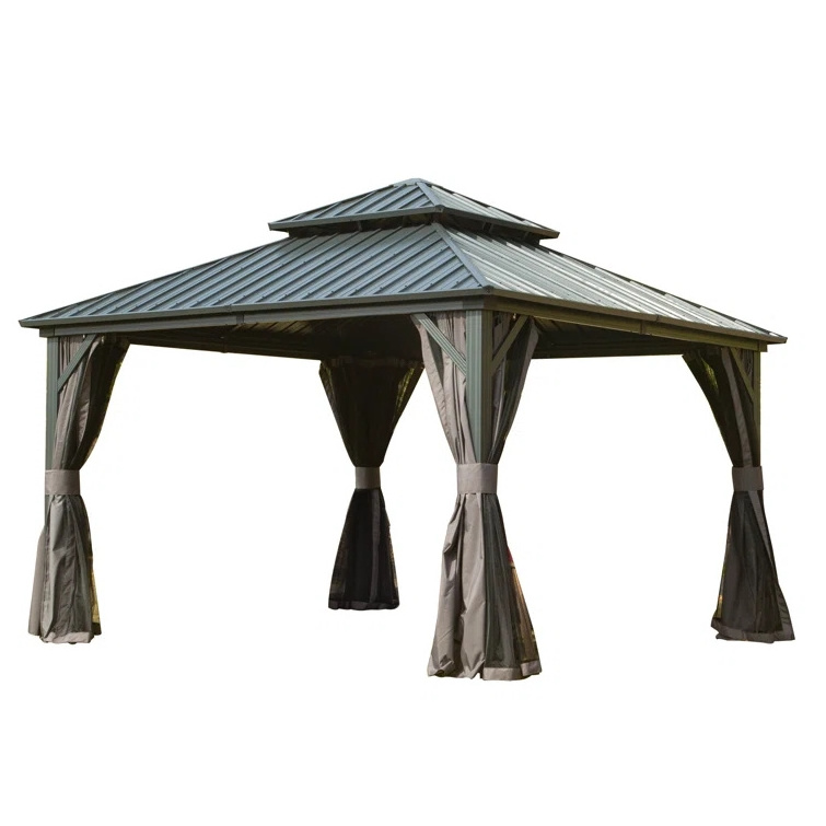 Best Selling outdoor garden patio yard wood gazebos canopy for sale large outdoor gazebo aluminum