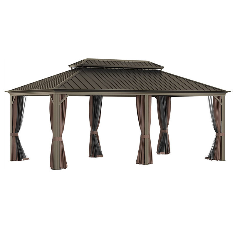 Best Selling outdoor garden patio yard wood gazebos canopy for sale large outdoor gazebo aluminum