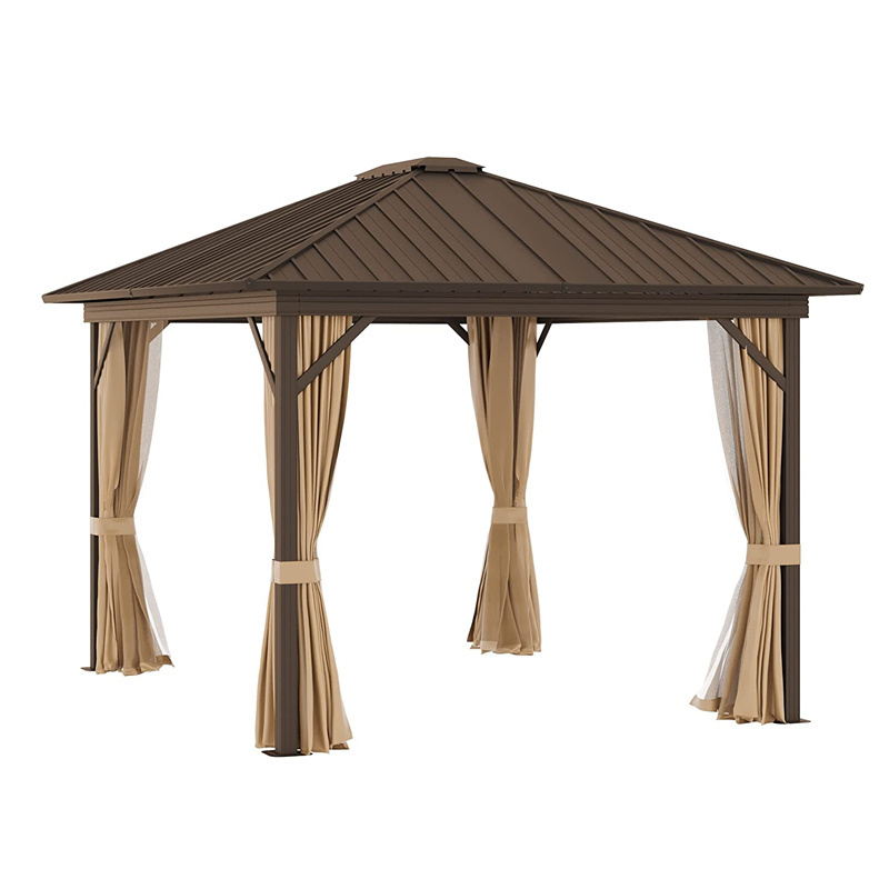 Best Selling outdoor garden patio yard wood gazebos canopy for sale large outdoor gazebo aluminum