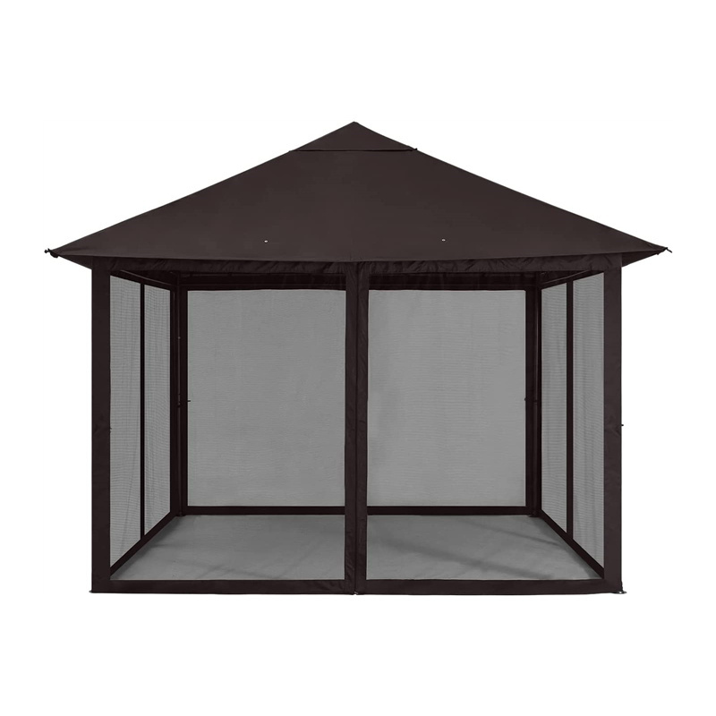 Lawn Garden Backyard 10x10 FT Waterproof Outdoor Patio Gazebo Canopy for Garden Furniture