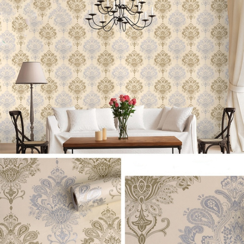 Baby Room Black Peel And Stick Gold Rolls Boho Mural 3d Design Yellow De Floral Damask Wallpaper