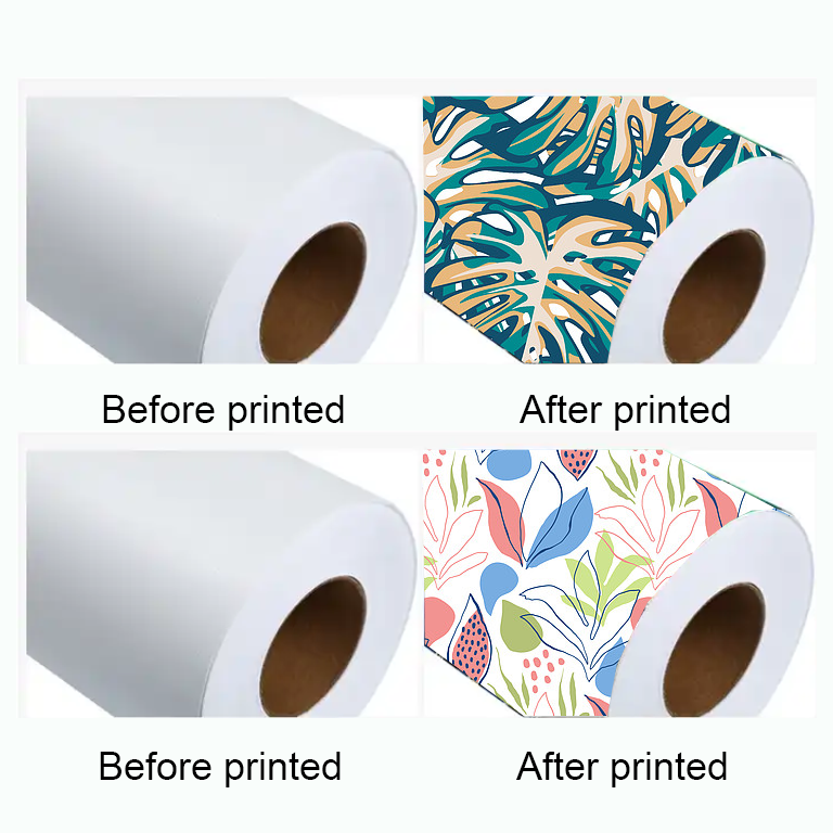 Digital Printable Raw Material Eco-solvent Self-adhesive PVC Frosted Printable Wallpaper