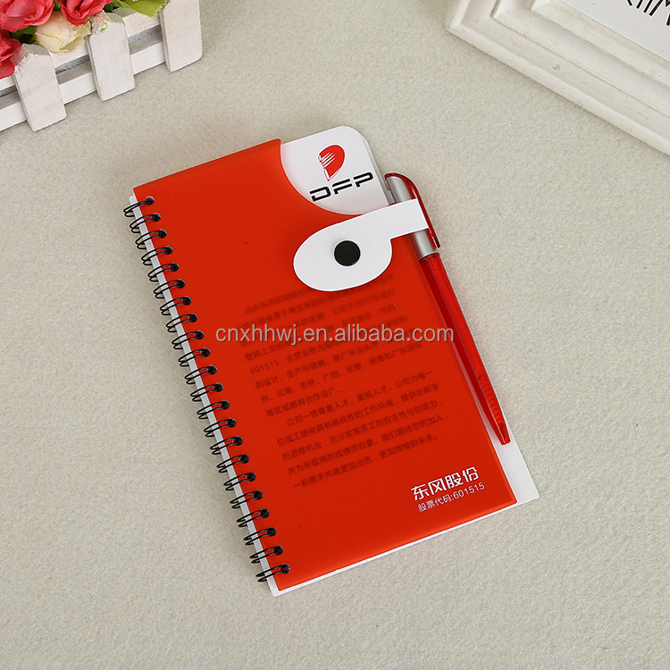 Spiral Pocket Notebook Hardcover Custom Notebook Printing Custom Size 120 Sheets Paper Customized Printing Artwork Printing