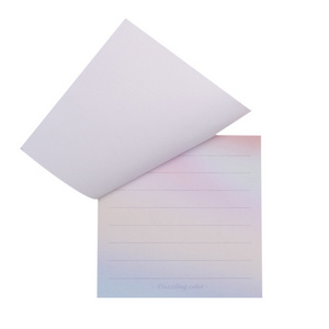 Hot Sale Index Cards 3x3 ''office Stationary Blank Index Cards Assorted Colors Ruled Lined Flash Index Cards Sticky Note 500pcs