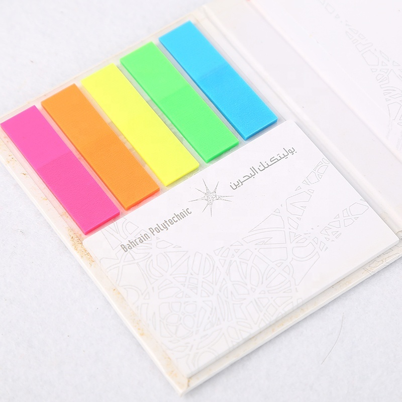 Promotional  sticky notes/ hard cover sticky notepad /pocket memo pad