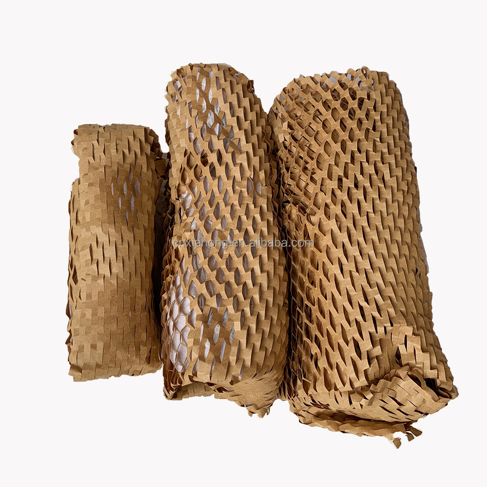 XiaHong Honeycomb Kraft in Paper Sheet Packaging Cushion Paper Sheet for Wrapping Glass Cosmetics Wine Material